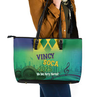 Vincy Mas 2025 Leather Tote Bag Vincy Soca We Doh Party Normal - Wonder Print Shop