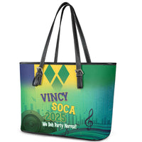 Vincy Mas 2025 Leather Tote Bag Vincy Soca We Doh Party Normal - Wonder Print Shop