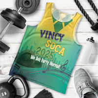 Vincy Mas 2025 Men Tank Top Vincy Soca We Doh Party Normal - Wonder Print Shop