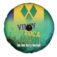 Vincy Mas 2025 Spare Tire Cover Vincy Soca We Doh Party Normal - Wonder Print Shop
