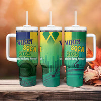 Vincy Mas 2025 Tumbler With Handle Vincy Soca We Doh Party Normal - Wonder Print Shop