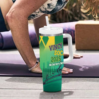 Vincy Mas 2025 Tumbler With Handle Vincy Soca We Doh Party Normal - Wonder Print Shop