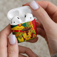 Personalized Grenada Spicemas 2025 AirPods Case Spice Isle Nutmeg Cocoa Pod - Wonder Print Shop