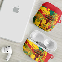Personalized Grenada Spicemas 2025 AirPods Case Spice Isle Nutmeg Cocoa Pod - Wonder Print Shop