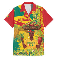 Personalized Grenada Spicemas 2025 Family Matching Mermaid Dress and Hawaiian Shirt Spice Isle Nutmeg Cocoa Pod - Wonder Print Shop
