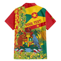 Personalized Grenada Spicemas 2025 Family Matching Mermaid Dress and Hawaiian Shirt Spice Isle Nutmeg Cocoa Pod - Wonder Print Shop