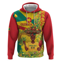 Personalized Grenada Spicemas 2025 Hoodie Spice Isle Nutmeg Cocoa Pod - Wonder Print Shop