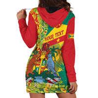 Personalized Grenada Spicemas 2025 Hoodie Dress Spice Isle Nutmeg Cocoa Pod - Wonder Print Shop