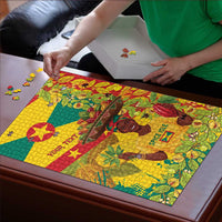 Personalized Grenada Spicemas 2025 Puzzle Spice Isle Nutmeg Cocoa Pod - Wonder Print Shop