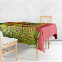 Personalized Grenada Spicemas 2025 Tablecloth Spice Isle Nutmeg Cocoa Pod - Wonder Print Shop