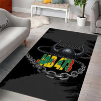 Grenada Jab Jab 473 Area Rug Spicemas Festival Chain Grunge Style - Wonder Print Shop