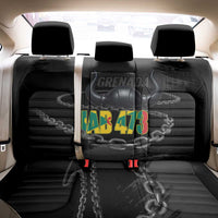 Grenada Jab Jab 473 Back Car Seat Cover Spicemas Festival Chain Grunge Style - Wonder Print Shop