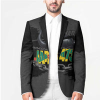 Grenada Jab Jab 473 Blazer Spicemas Festival Chain Grunge Style - Wonder Print Shop