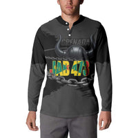 Grenada Jab Jab 473 Button Sweatshirt Spicemas Festival Chain Grunge Style - Wonder Print Shop