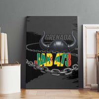 Grenada Jab Jab 473 Canvas Wall Art Spicemas Festival Chain Grunge Style - Wonder Print Shop