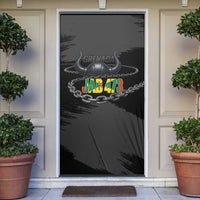 Grenada Jab Jab 473 Door Cover Spicemas Festival Chain Grunge Style - Wonder Print Shop