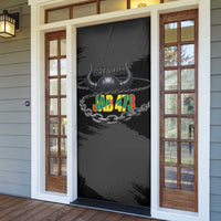 Grenada Jab Jab 473 Door Cover Spicemas Festival Chain Grunge Style - Wonder Print Shop
