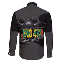 Grenada Jab Jab 473 Family Matching Short Sleeve Bodycon Dress and Hawaiian Shirt Spicemas Festival Chain Grunge Style - Wonder Print Shop