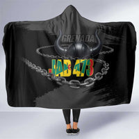 Grenada Jab Jab 473 Hooded Blanket Spicemas Festival Chain Grunge Style - Wonder Print Shop