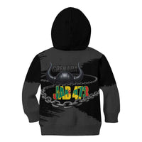 Grenada Jab Jab 473 Kid Hoodie Spicemas Festival Chain Grunge Style - Wonder Print Shop