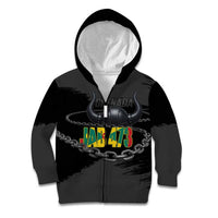 Grenada Jab Jab 473 Kid Hoodie Spicemas Festival Chain Grunge Style - Wonder Print Shop