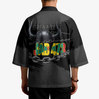 Grenada Jab Jab 473 Kimono Spicemas Festival Chain Grunge Style - Wonder Print Shop