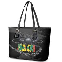 Grenada Jab Jab 473 Leather Tote Bag Spicemas Festival Chain Grunge Style - Wonder Print Shop