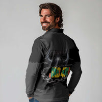 Grenada Jab Jab 473 Long Sleeve Polo Shirt Spicemas Festival Chain Grunge Style - Wonder Print Shop