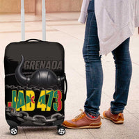 Grenada Jab Jab 473 Luggage Cover Spicemas Festival Chain Grunge Style - Wonder Print Shop