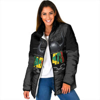 Grenada Jab Jab 473 Padded Jacket Spicemas Festival Chain Grunge Style - Wonder Print Shop