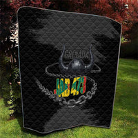 Grenada Jab Jab 473 Quilt Spicemas Festival Chain Grunge Style - Wonder Print Shop