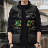 Grenada Jab Jab 473 Sleeveless Puffer Jacket Spicemas Festival Chain Grunge Style - Wonder Print Shop