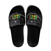 Grenada Jab Jab 473 Slide Sandals Spicemas Festival Chain Grunge Style - Wonder Print Shop