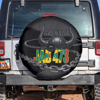 Grenada Jab Jab 473 Spare Tire Cover Spicemas Festival Chain Grunge Style - Wonder Print Shop