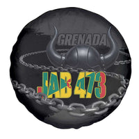 Grenada Jab Jab 473 Spare Tire Cover Spicemas Festival Chain Grunge Style - Wonder Print Shop