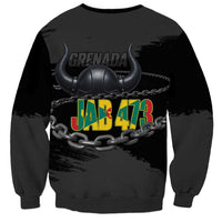 Grenada Jab Jab 473 Sweatshirt Spicemas Festival Chain Grunge Style - Wonder Print Shop