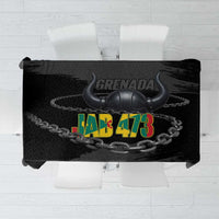 Grenada Jab Jab 473 Tablecloth Spicemas Festival Chain Grunge Style - Wonder Print Shop