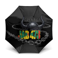 Grenada Jab Jab 473 Umbrella Spicemas Festival Chain Grunge Style - Wonder Print Shop