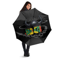Grenada Jab Jab 473 Umbrella Spicemas Festival Chain Grunge Style - Wonder Print Shop