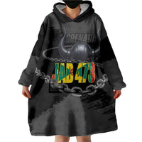 Grenada Jab Jab 473 Wearable Blanket Hoodie Spicemas Festival Chain Grunge Style - Wonder Print Shop