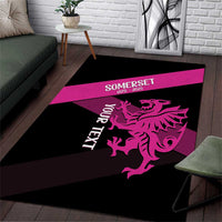 Custom Somerset Cricket Area Rug 150 Years of Anniversary - Wonder Print Shop