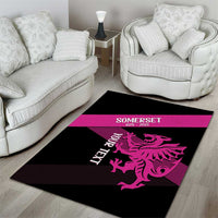 Custom Somerset Cricket Area Rug 150 Years of Anniversary - Wonder Print Shop
