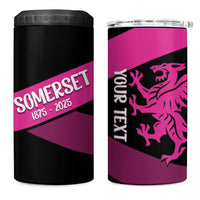 Custom Somerset Cricket 4 in 1 Can Cooler Tumbler 150 Years of Anniversary - Wonder Print Shop