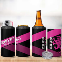Custom Somerset Cricket 4 in 1 Can Cooler Tumbler 150 Years of Anniversary - Wonder Print Shop