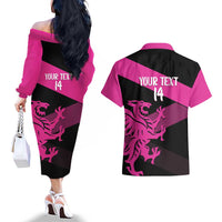 Custom Somerset Cricket Couples Matching Off The Shoulder Long Sleeve Dress and Hawaiian Shirt 150 Years of Anniversary - Wonder Print Shop