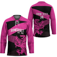 Custom Somerset Cricket Hockey Jersey 150 Years of Anniversary - Wonder Print Shop