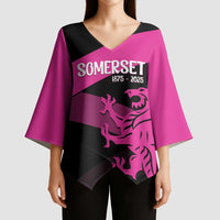 Custom Somerset Cricket Kimono Sleeve Blouse 150 Years of Anniversary - Wonder Print Shop