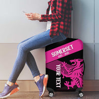 Custom Somerset Cricket Luggage Cover 150 Years of Anniversary - Wonder Print Shop