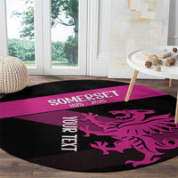 Custom Somerset Cricket Round Carpet 150 Years of Anniversary - Wonder Print Shop