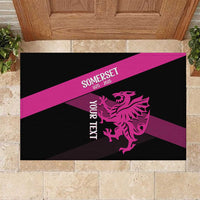 Custom Somerset Cricket Rubber Doormat 150 Years of Anniversary - Wonder Print Shop